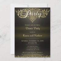Dinner Party | Modern Elegance Invitation