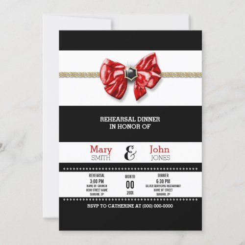 Dinner party PERSONALIZE Invitation