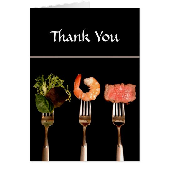 Dinner Party Thank You Card | Zazzle.com