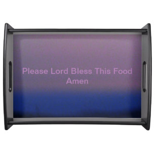DINNER SERVING TRAY ART&DESIGN STYLE