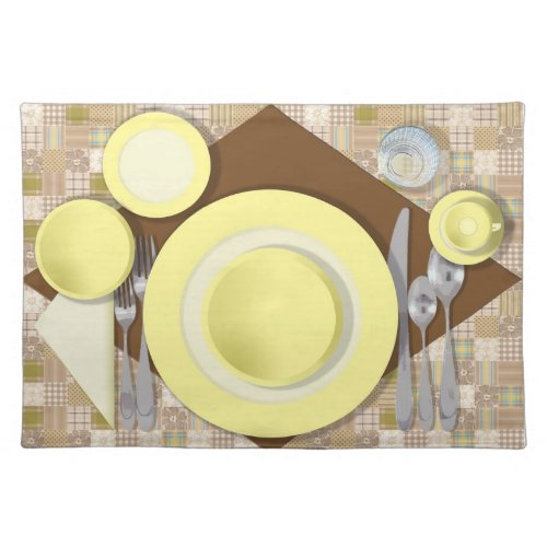 Dinner Setting 3 Placemat