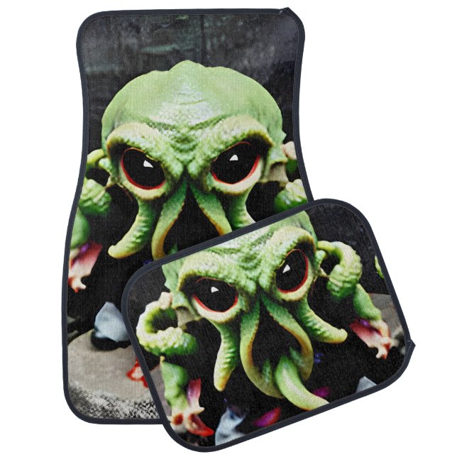 Dinner with Cthulhu Car Floor Mat (Set)