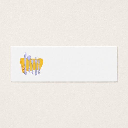 Dinnerware Cooking Design Template (Front)
