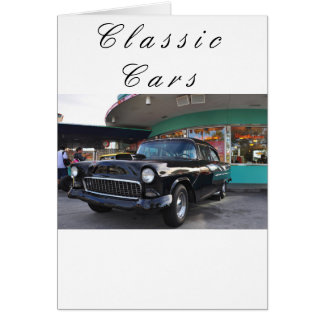 Dinning in the 50's at Mel's Diner Cards