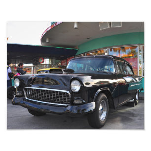 Dinning in the 50's at Mel's Diner Photo Print