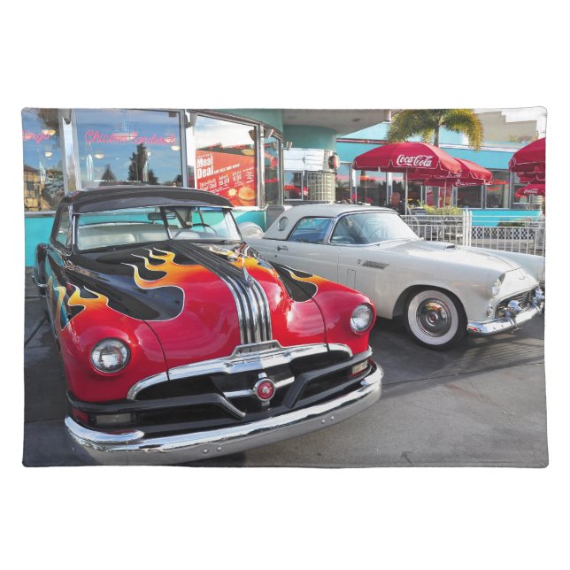 Dinning in the 50's at Mel's Diner Placemat (Front)