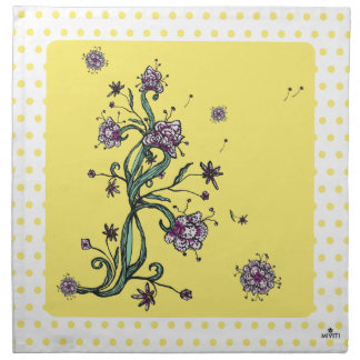 Dinning Napkins Florissima Light Yellow