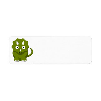 dino-306331 BABY GREEN DINOSAUR CARTOON dino dino Label