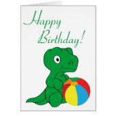 Dino and ball (Front)