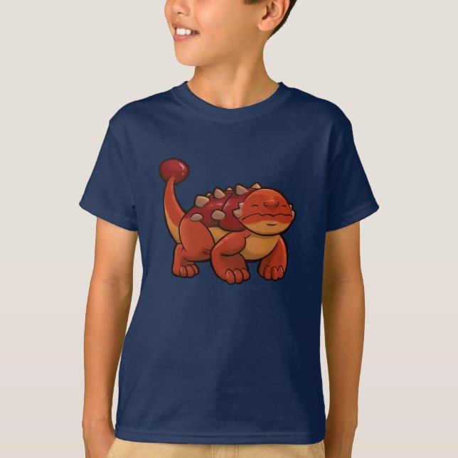 Dino Babies- Ankylosaurus T-Shirt (Front)