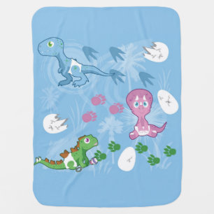 Dino Babies Baby Blanket