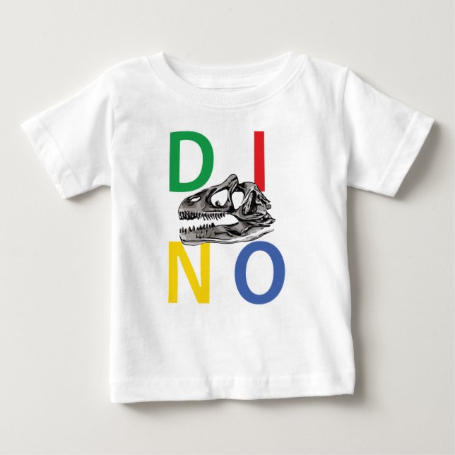 DINO - Baby Fine Jersey T-Shirt (Front)