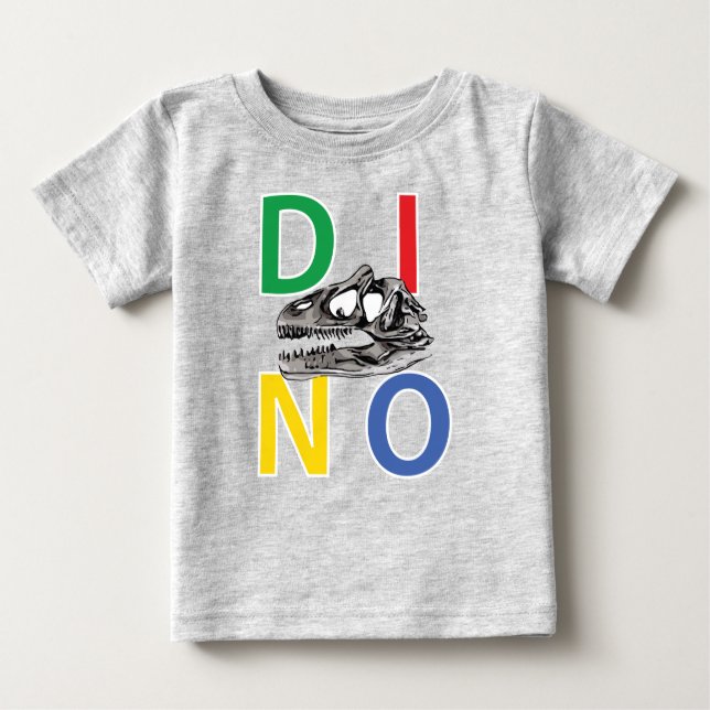 DINO - Baby Fine Jersey T-Shirt (Front)