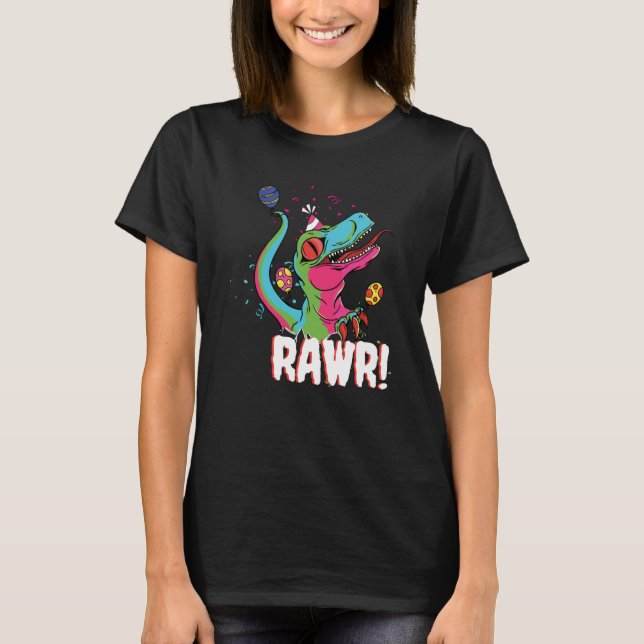 Dino Birthday Party T-Shirt (Front)