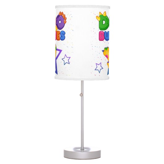 Dino-Buddies™ Lamp – Rollo w/Star Scene (Front)