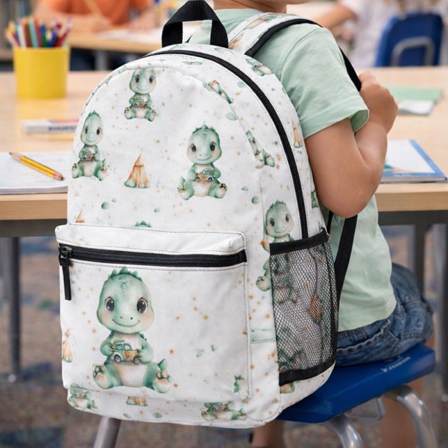 Dino Camp Explorer Printed Backpack (Creator Uploaded)