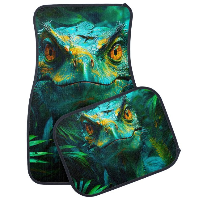 Dino Car Floor Mat (Set)