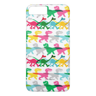 Dino Color Pattern iPhone 8 Plus/7 Plus Case