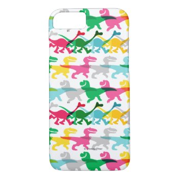 Dino Color Pattern Iphone 8/7 Case by gooddinosaur at Zazzle