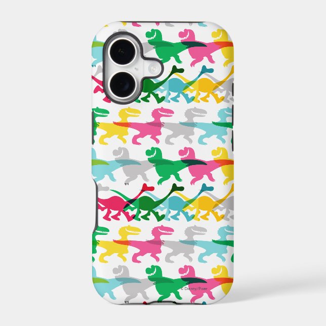 Dino Color Pattern Iphone Case (Back)