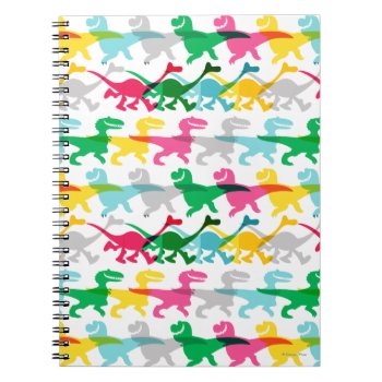 Dino Color Pattern Notebook by gooddinosaur at Zazzle