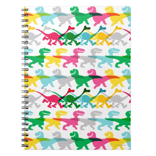 Dino Color Pattern Notebook (Front)