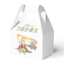 Dino Construction Party Favor Box