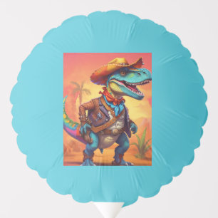 Dino Cowboy Balloon