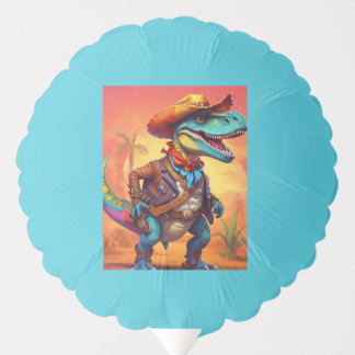 Dino Cowboy Balloon