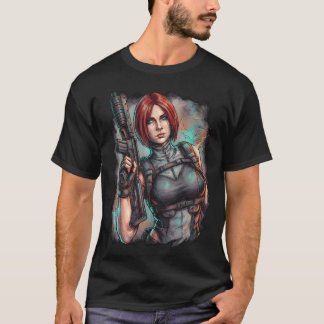 Dino Crisis Regina 1999 Survival Horror Icon T-Shirt
