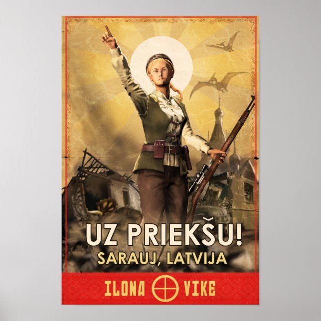 Dino D-Day: Ilona Vike Poster (Front)