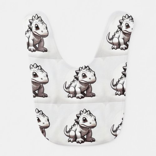 Dino Delight Baby Bib _ Cute and Practical
