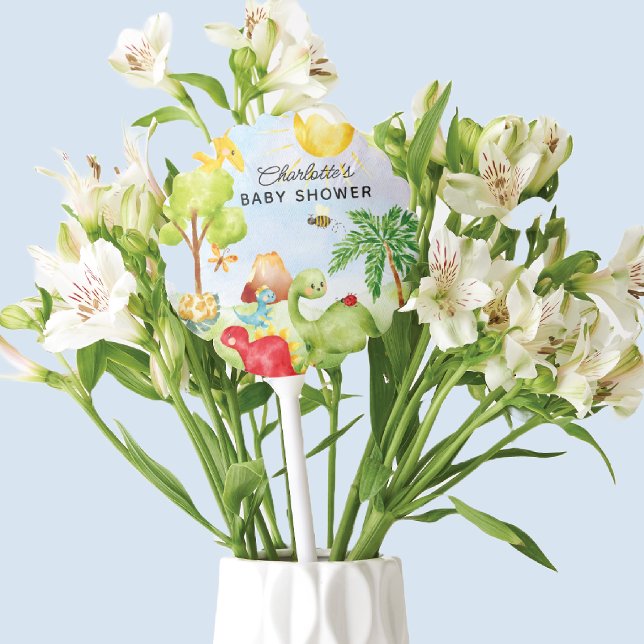 Dino Delight Baby Shower Balloon (Creator Uploaded)