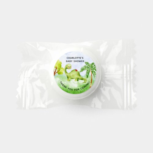 Dino Delight Baby Shower Life Saver Mints