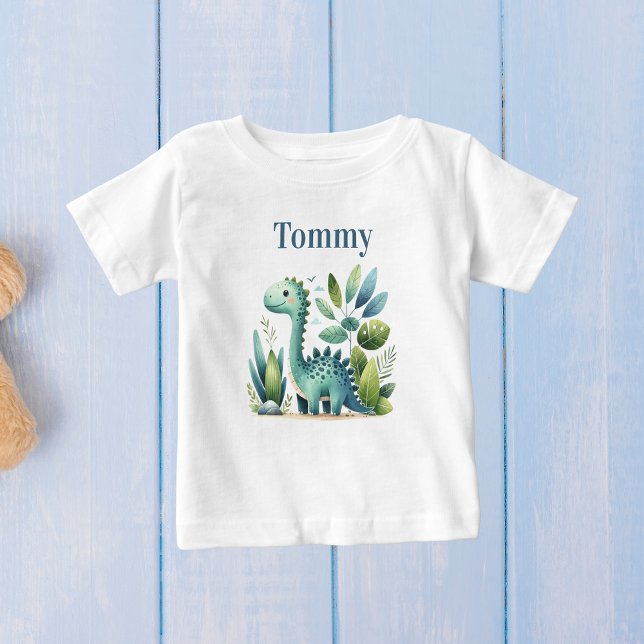 Dino Delight Baby T-Shirt (Creator Uploaded)