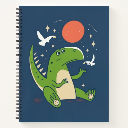  Dino Delight Spiral Notebook 