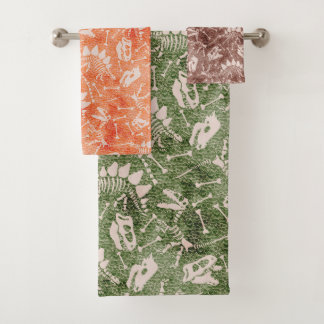 Dino Dig Bath Towel Set