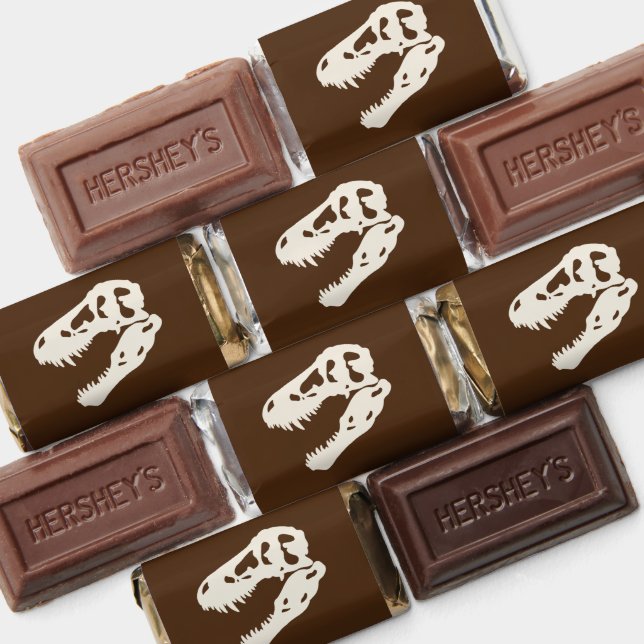 Dino Dig Excavation Birthday Mini Chocolate Favors (Assorted)