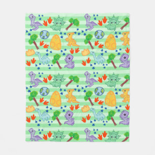 Dino Doodles Blanket – Kawaii Dinosaur
