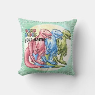 Dino Dudes Dinosaurs pillow