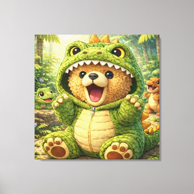 Dino Dylan Canvas Print (Front)