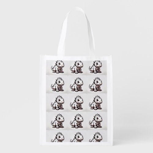 Dino EcoTote _ Reusable Grocery Bag