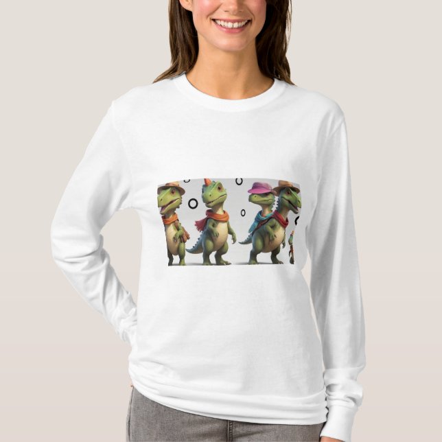 Dino Family Adventure T-Shirt (Front)