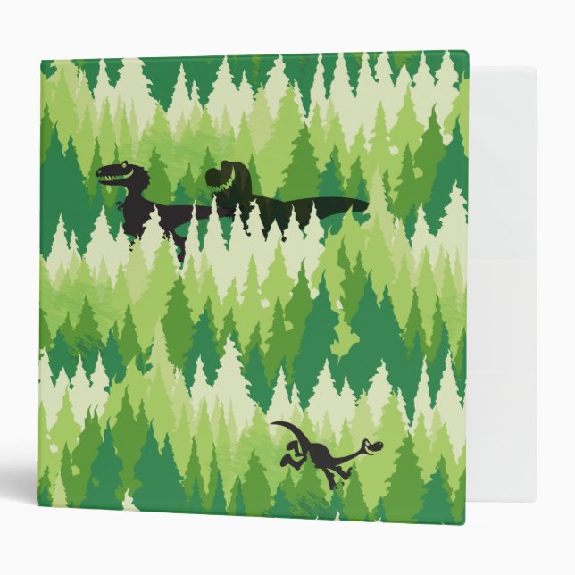 Dino Forest Pattern Binder (Front/Inside)