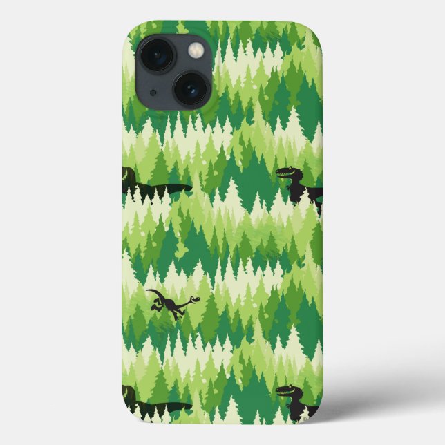 Dino Forest Pattern Case-Mate iPhone Case (Back)