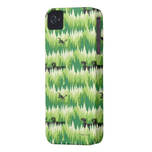 Dino Forest Pattern Case-Mate iPhone Case (Back Left)