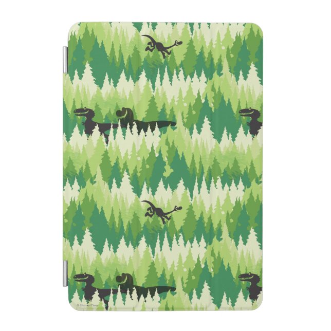Dino Forest Pattern iPad Mini Cover (Front)