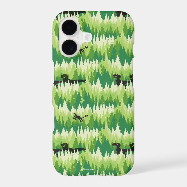Dino Forest Pattern Iphone Case (Back)