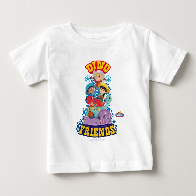 Dino Friends | Dino Ranch Baby T-Shirt (Front)