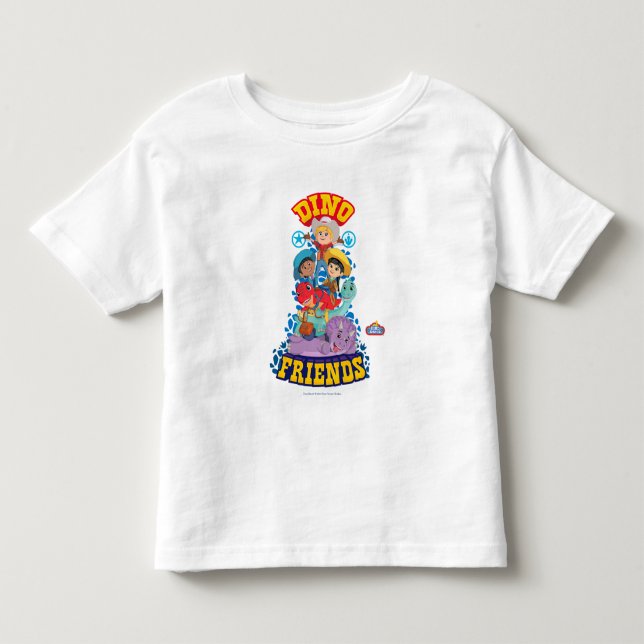 Dino Friends | Dino Ranch Toddler T-shirt (Front)